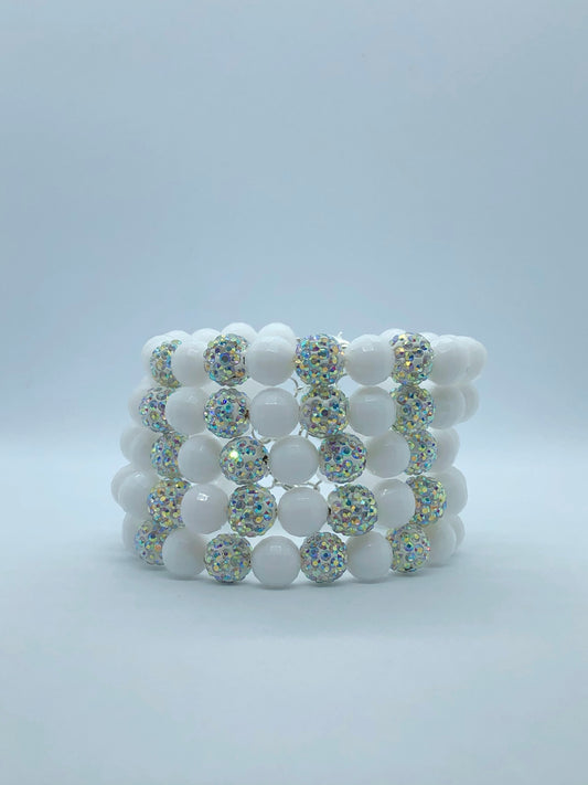 White Crystal Bracelet